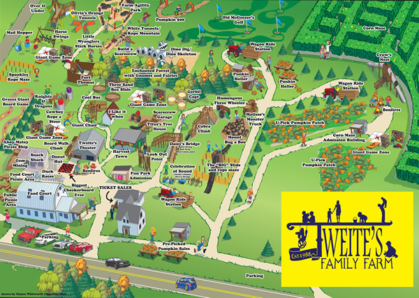 Tweite's Family Farm - Corn Maze, Pumpkin Patch, Games, Activities, Fall Fun, Treats and more!